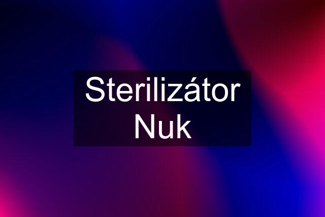 Sterilizátor Nuk