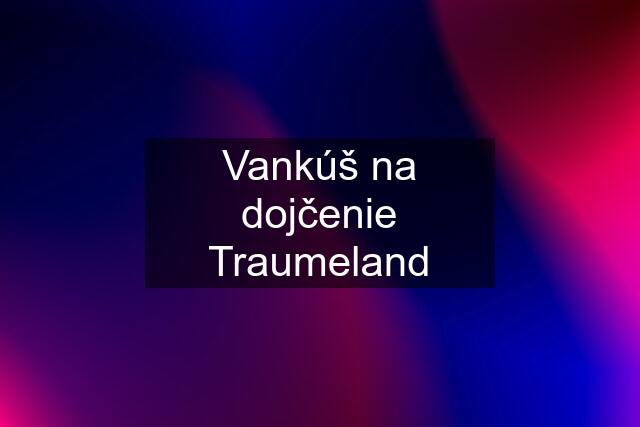 Vankúš na dojčenie Traumeland