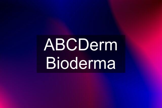 ABCDerm Bioderma