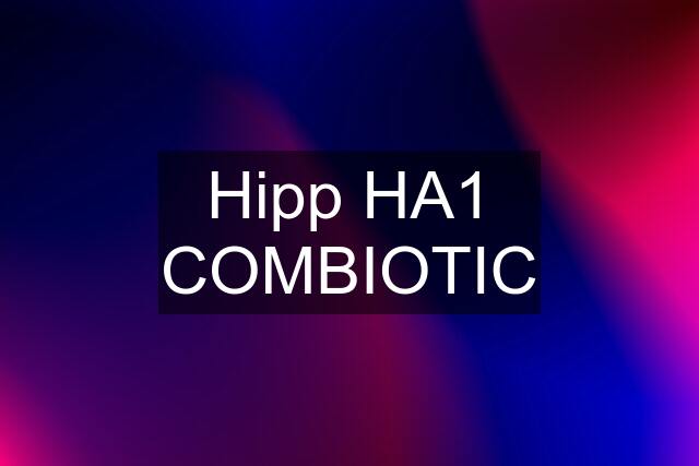 Hipp HA1 COMBIOTIC