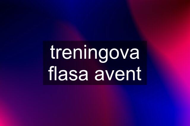 treningova flasa avent