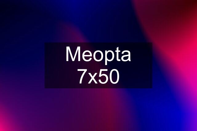 Meopta 7x50