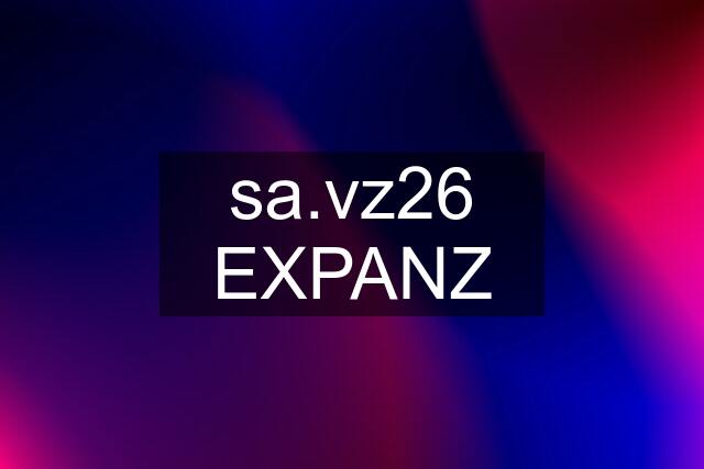 sa.vz26 EXPANZ