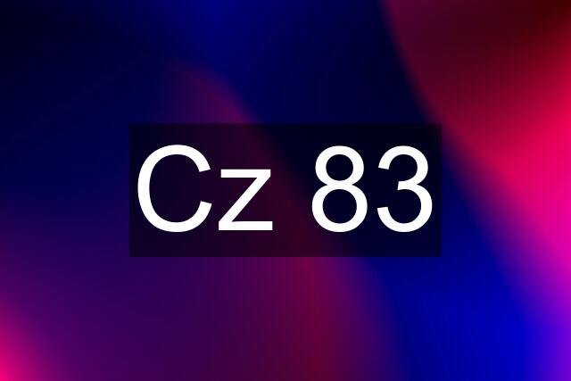 Cz 83