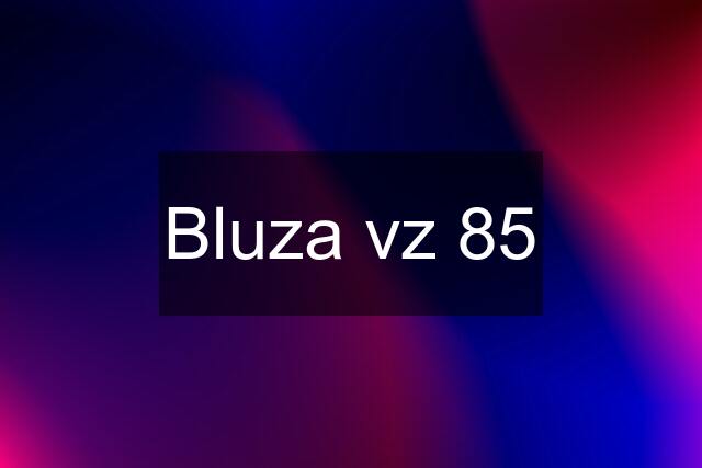 Bluza vz 85