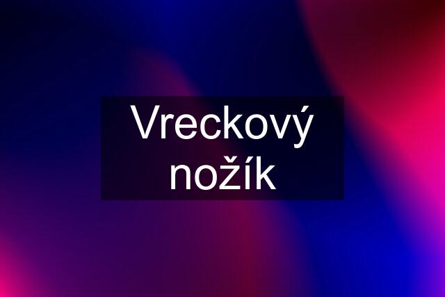 Vreckový nožík