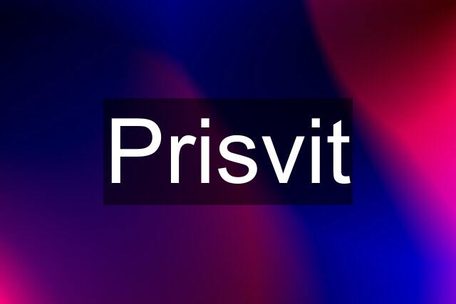 Prisvit