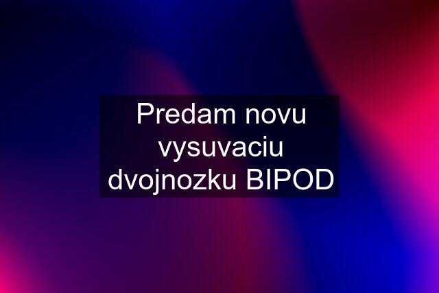 Predam novu vysuvaciu dvojnozku BIPOD