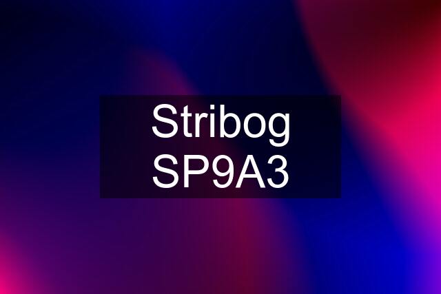 Stribog SP9A3