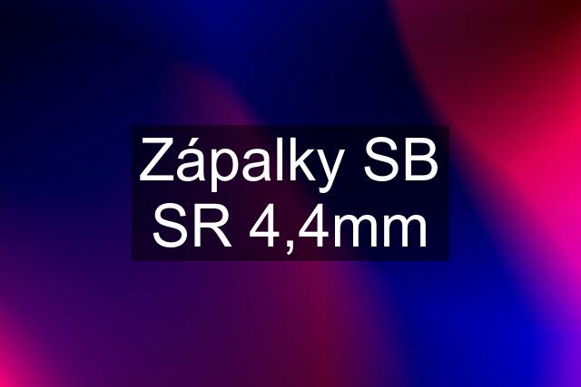 Zápalky SB SR 4,4mm