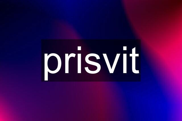 prisvit