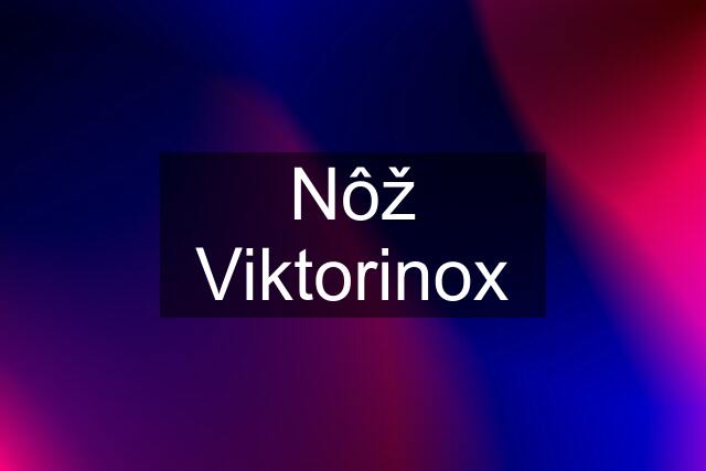 Nôž Viktorinox