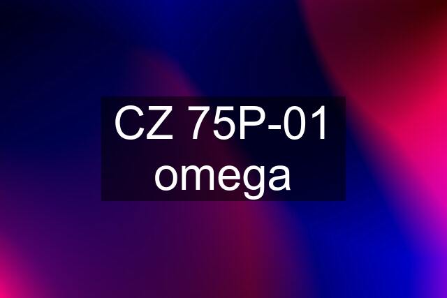 CZ 75P-01 omega