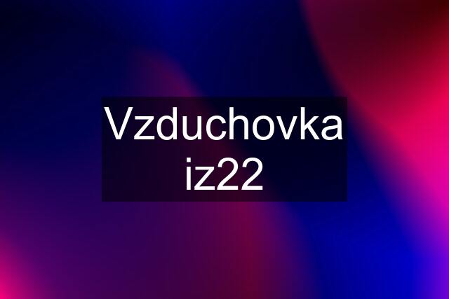 Vzduchovka iz22