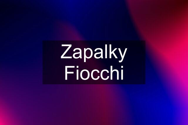 Zapalky Fiocchi