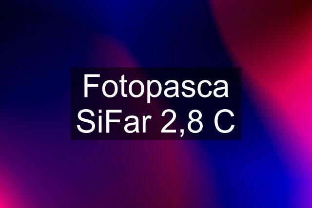 Fotopasca SiFar 2,8 C