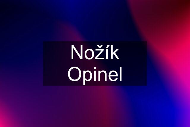 Nožík Opinel