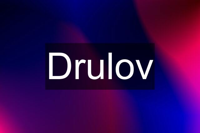 Drulov