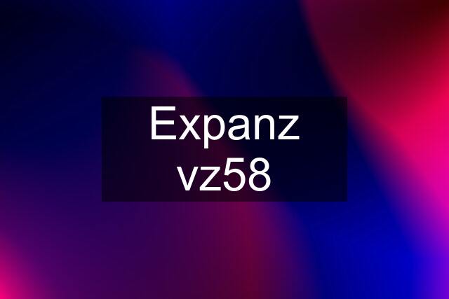 Expanz vz58