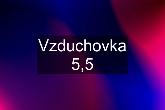 Vzduchovka 5,5