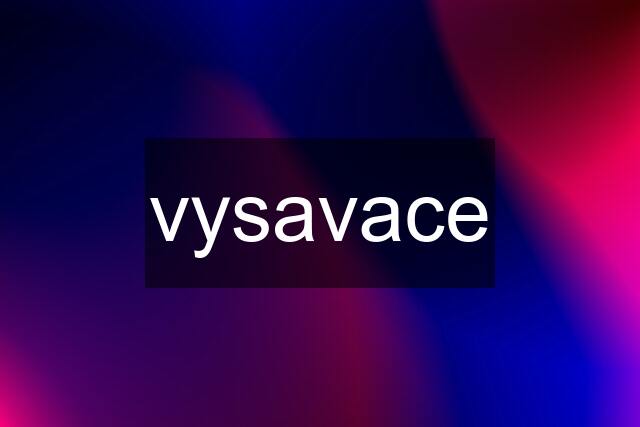 vysavace