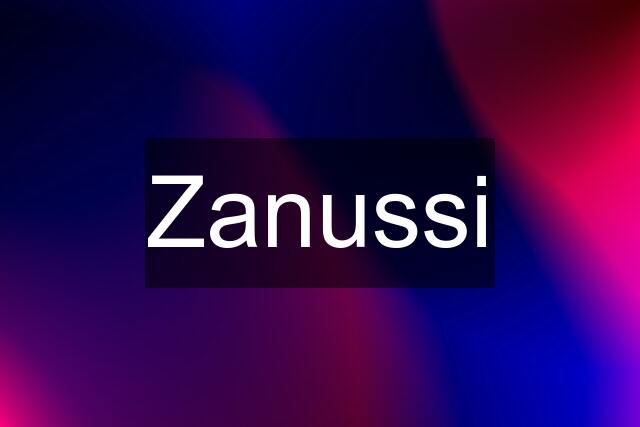 Zanussi