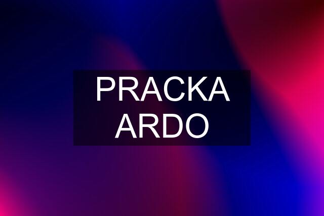 PRACKA ARDO