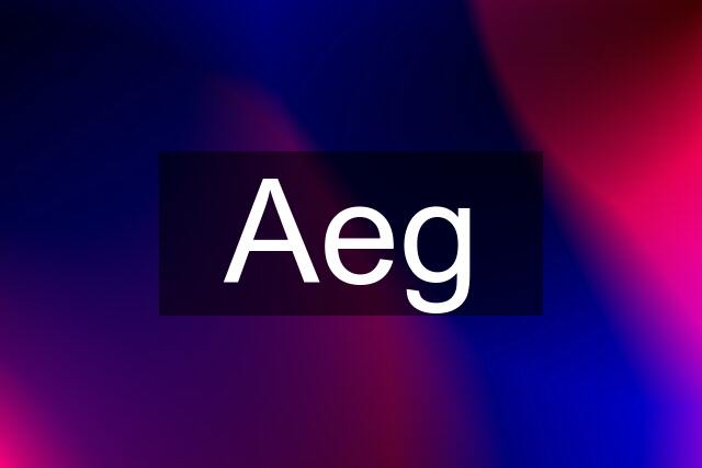 Aeg