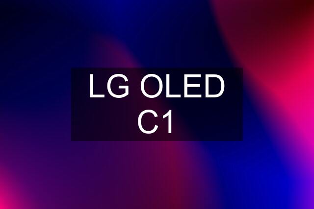 LG OLED C1