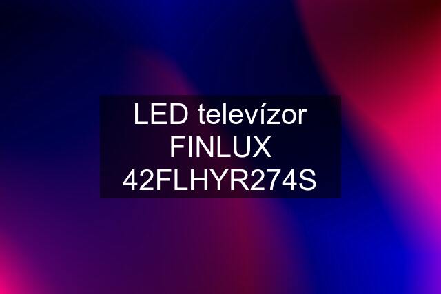 LED televízor FINLUX 42FLHYR274S