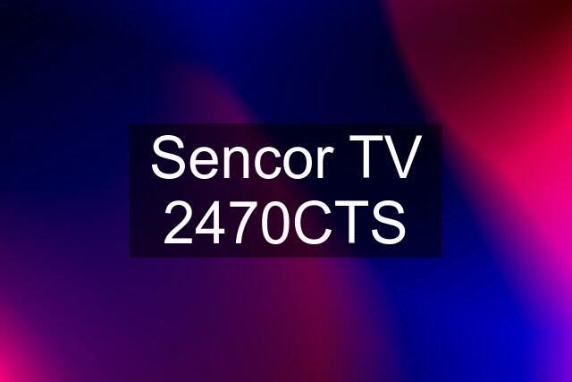 Sencor TV 2470CTS