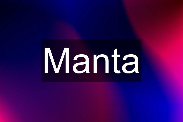 Manta