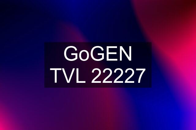 GoGEN TVL 22227