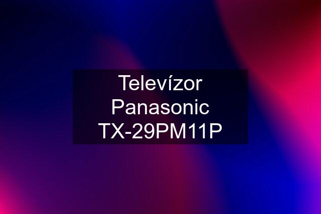 Televízor Panasonic TX-29PM11P