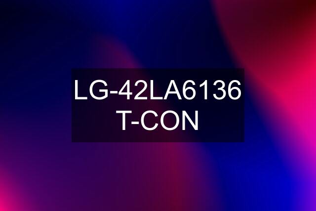 LG-42LA6136 T-CON