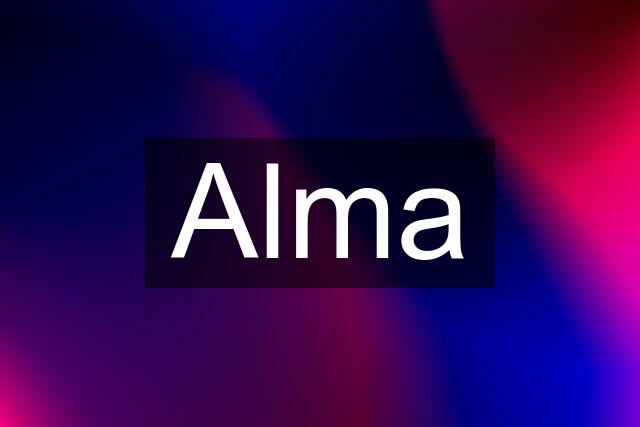 Alma