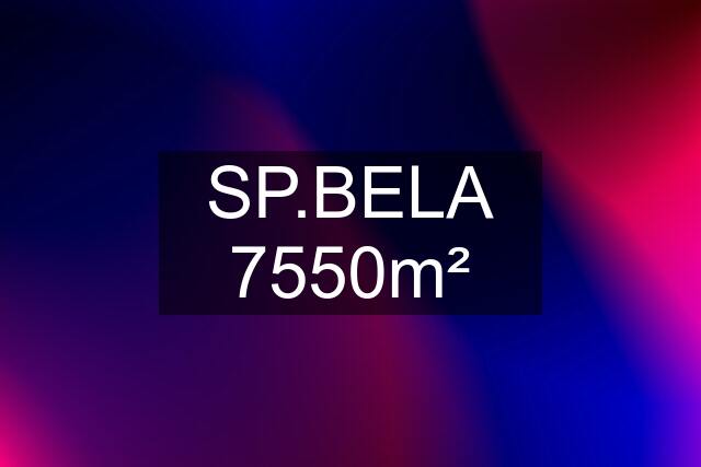 SP.BELA 7550m²