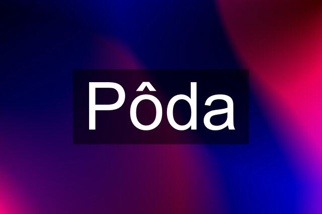 Pôda