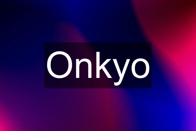 Onkyo