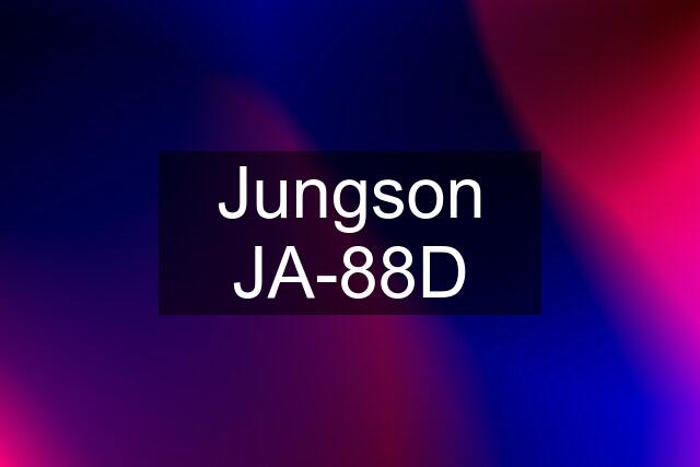 Jungson JA-88D