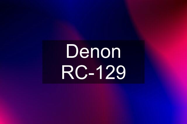 Denon RC-129