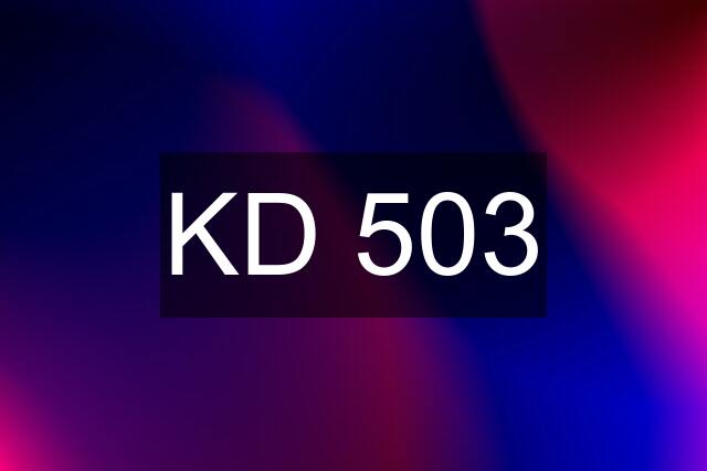 KD 503