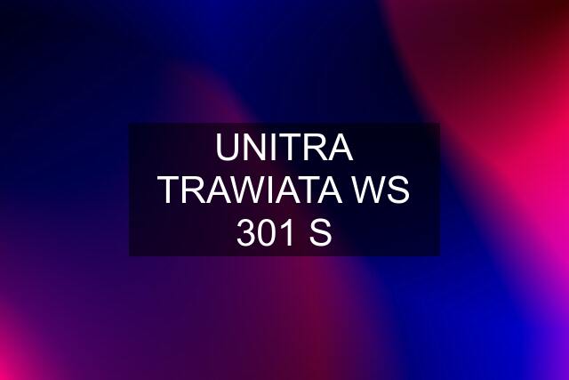 UNITRA TRAWIATA WS 301 S