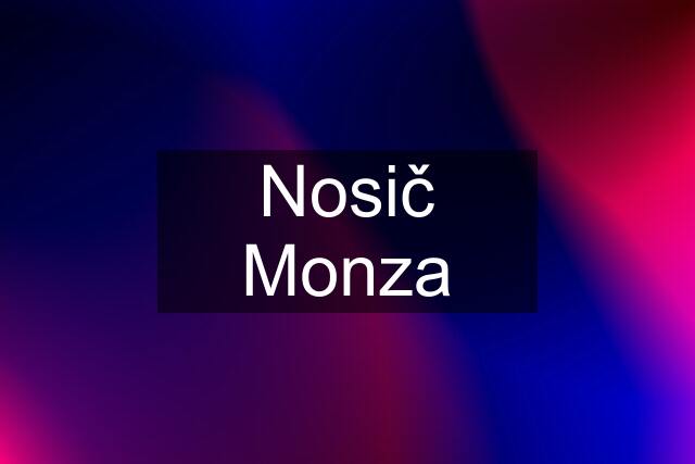 Nosič Monza