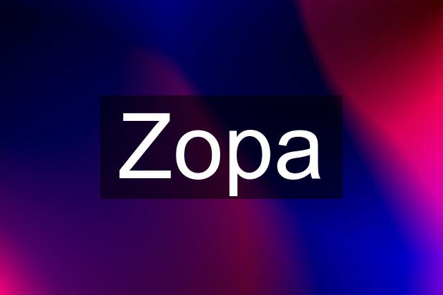 Zopa