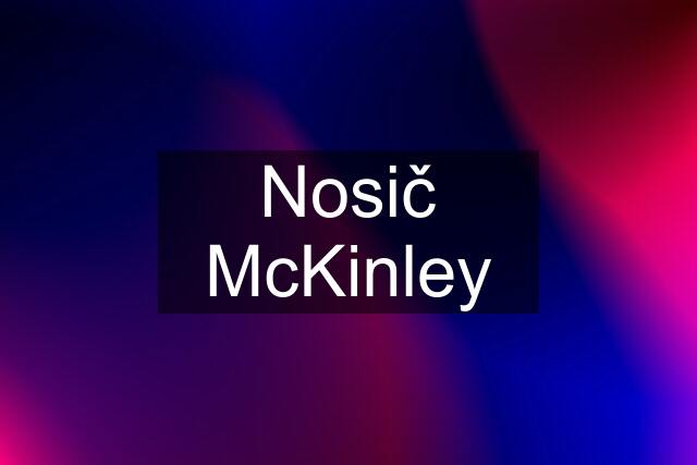 Nosič McKinley