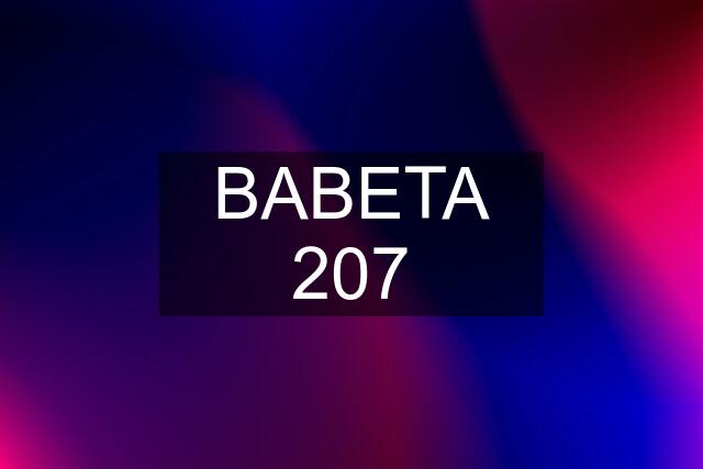 BABETA 207