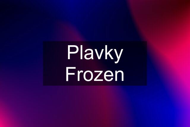 Plavky Frozen