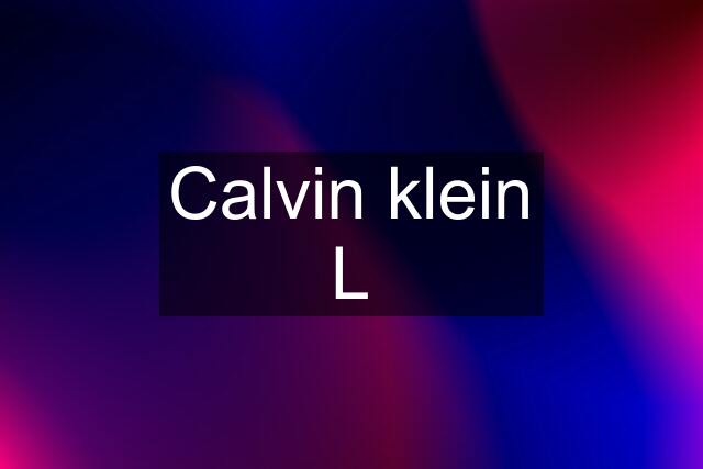 Calvin klein L