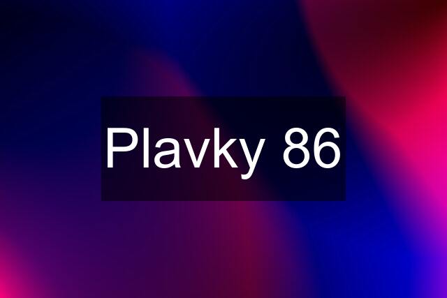 Plavky 86